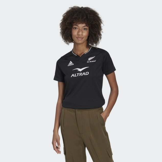 Adidas All Blacks Rugby Réplica Primera Camiseta Negro