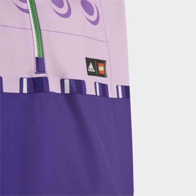 Adidas X Classic Lego Rompevientos Con Media Cremallera Violeta Afilado Moda