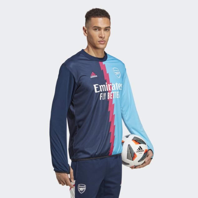 Sudadera Adidas Pre-partido Arsenal Azul Marino