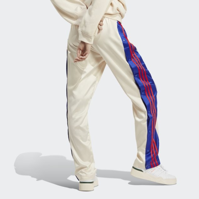 Pantalon Adidas Adibreak Satin Blanco