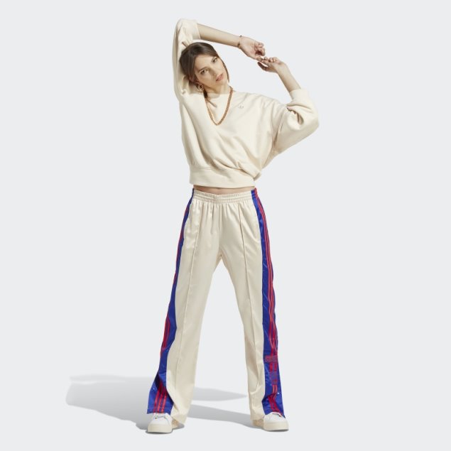 Pantalon Adidas Adibreak Satin Blanco