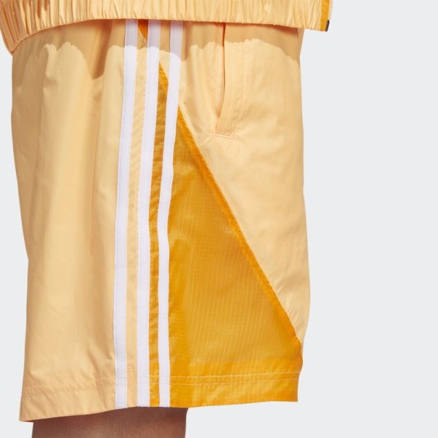 Pantalones Cortos De Verano Adidas Sst Naranja ácido