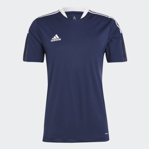 Camiseta De Entrenamiento Tiro 21 Azul Marino Adidas