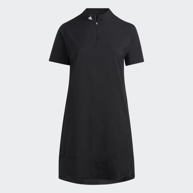 Vestido Adidas Negro Con Volantes (tallas Grandes)