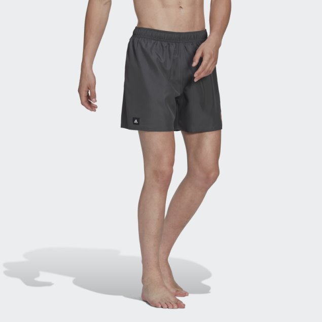 Adidas Clx Shorts De Baño Cortos Grises