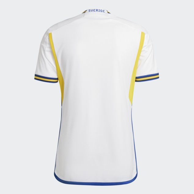 Camiseta Suecia 22 Segunda Equipacion Adidas Blanca