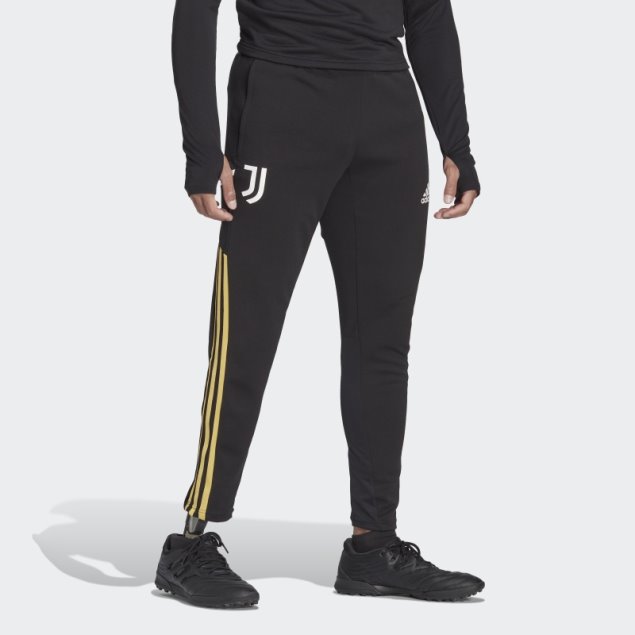 Adidas Juventus Condivo 22 Pantalón De Chándal De Entrenamiento Negro