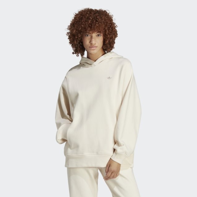 Sudadera Blanca Adidas Premium Essentials