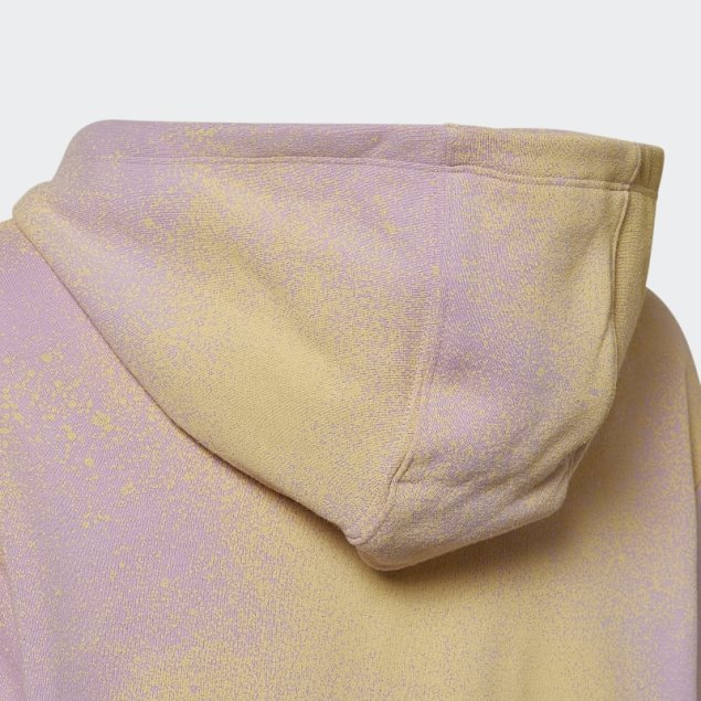 Adidas Sudadera Corta Con Estampado Gráfico Lila