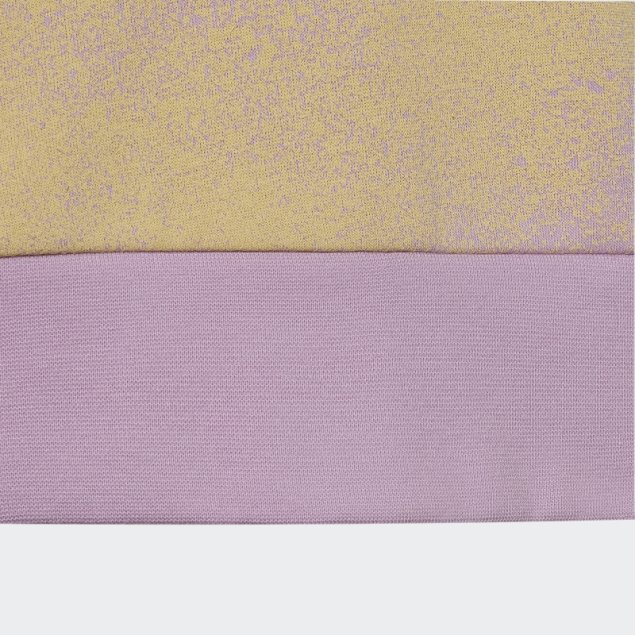 Adidas Sudadera Corta Con Estampado Gráfico Lila