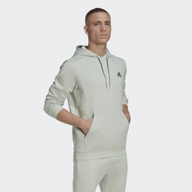 Sudadera Con Capucha Essentials Verde Adidas