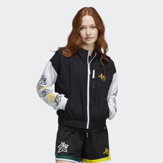 Chamarra Lailaa Adidas Negra