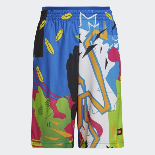 Pantalones Cortos Adidas X Lego Vidiyo Azul Caliente