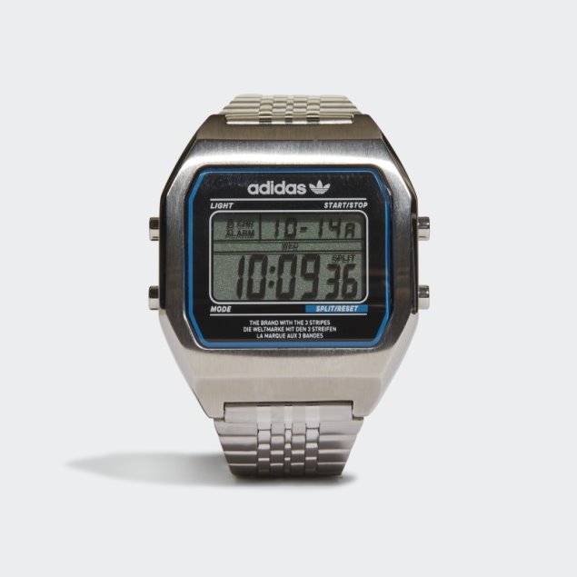 Reloj Digital Dos Sst Adidas Plata