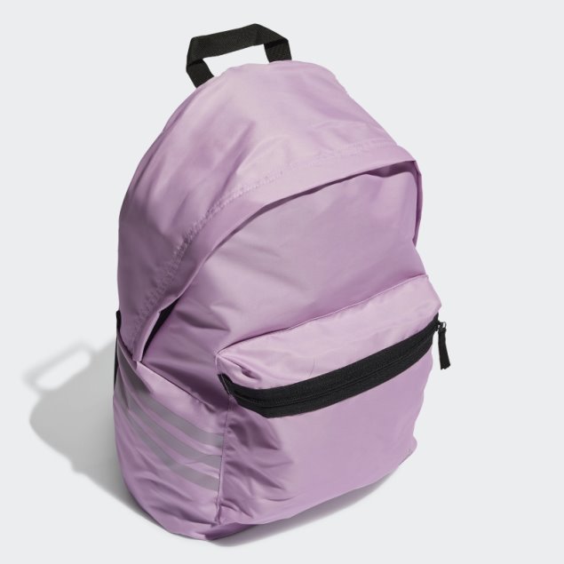 Mochila Future Icon 3 Rayas Glam Adidas Lila