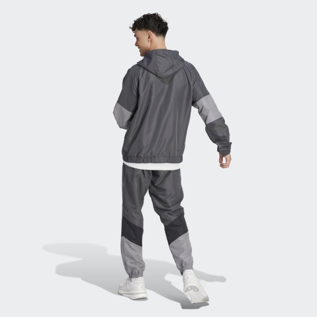 Chándal Adidas Colorblock Gris