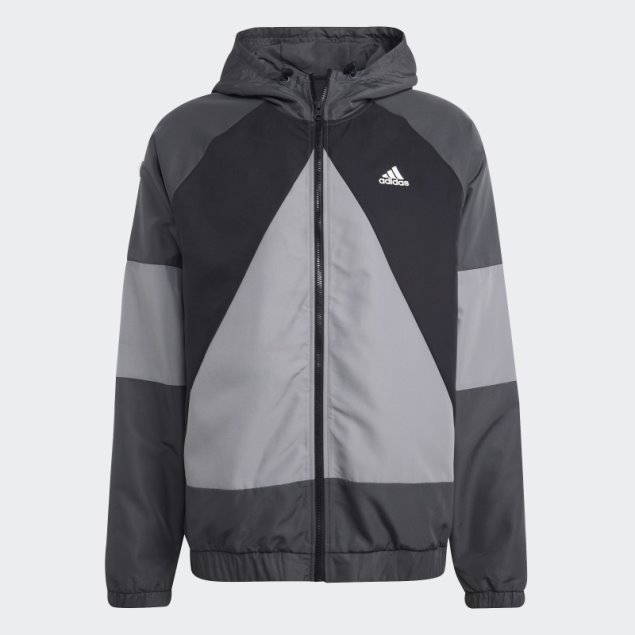 Chándal Adidas Colorblock Gris