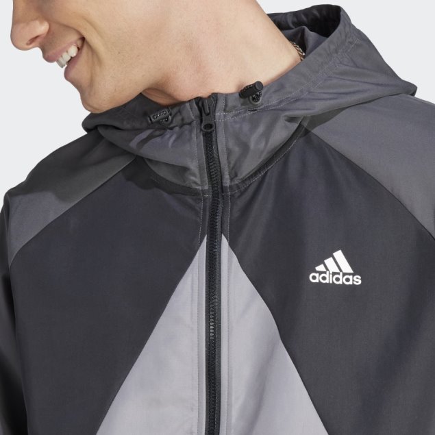 Chándal Adidas Colorblock Gris