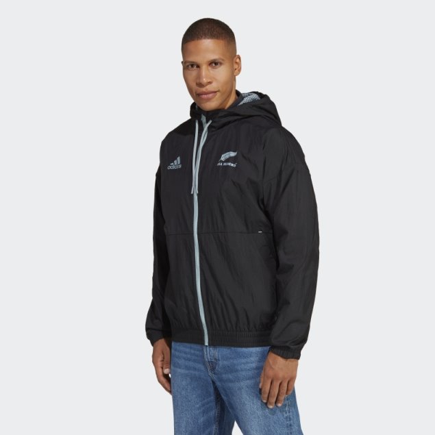 Chaqueta Negra Adidas All Blacks Rugby Supporters