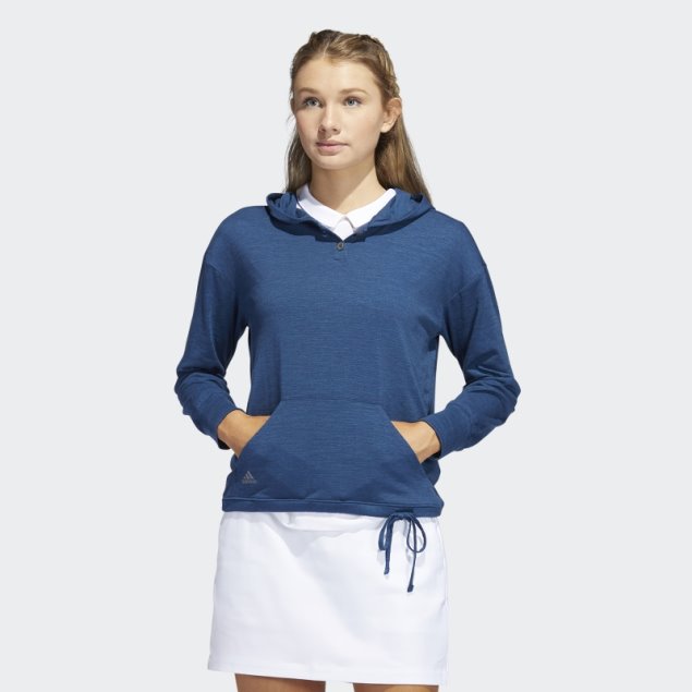 Sudadera Con Capucha Flameada Essentials Azul Marino Adidas