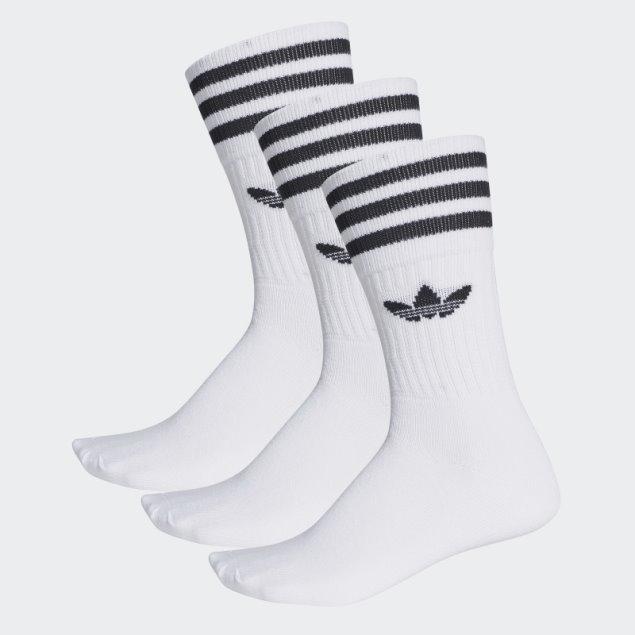 Calcetines Blancos Lisos 3 Pares Adidas