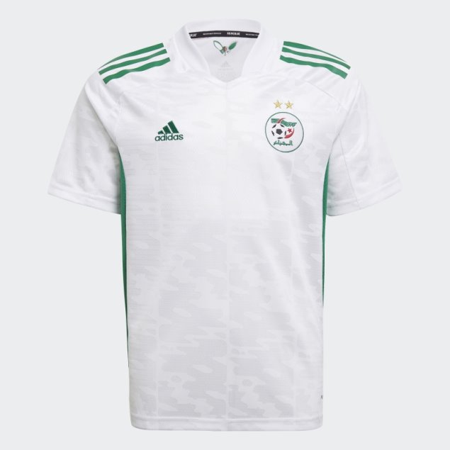 Camiseta Adidas Argelia 20/21 Primera Equipación Blanca