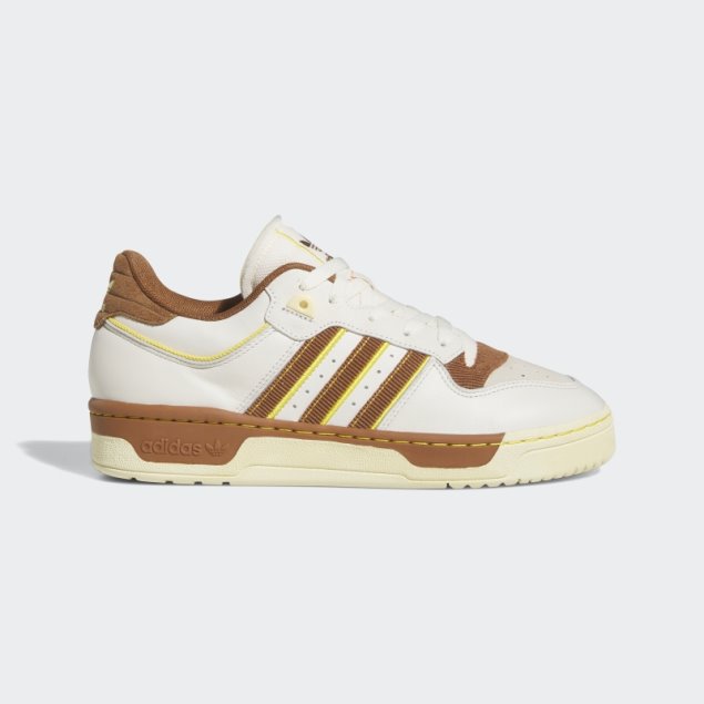 Elegante Amarillo Adidas Rivalry Low 86 Zapatos
