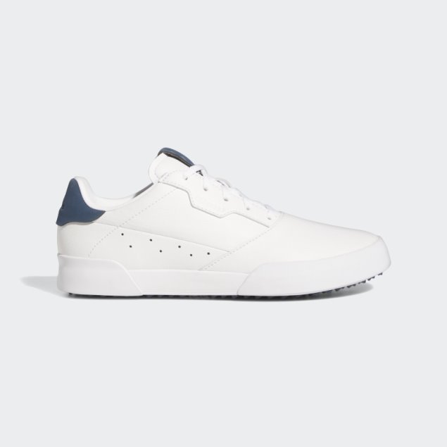 Adidas Mujer Adicross Retro Zapatos De Golf Sin Clavos Blanco