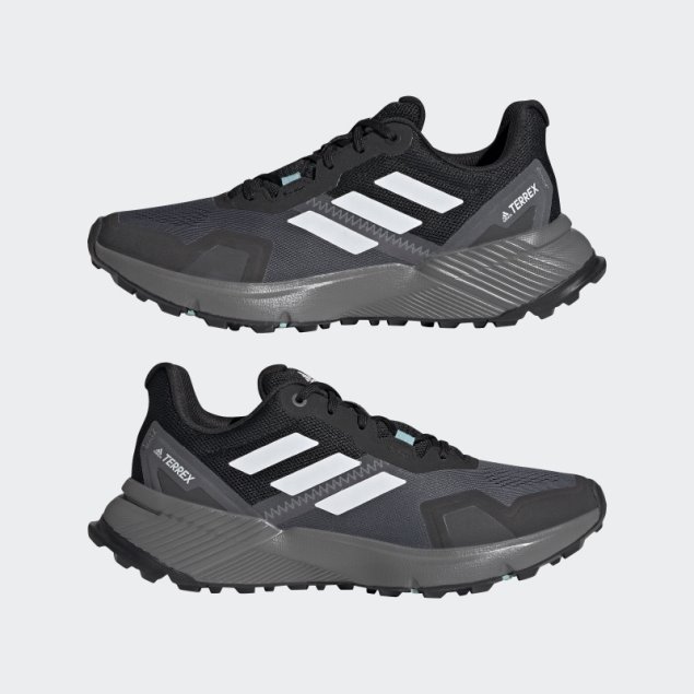 Zapatillas Adidas Terrex Soulstride Trail Running Blancas