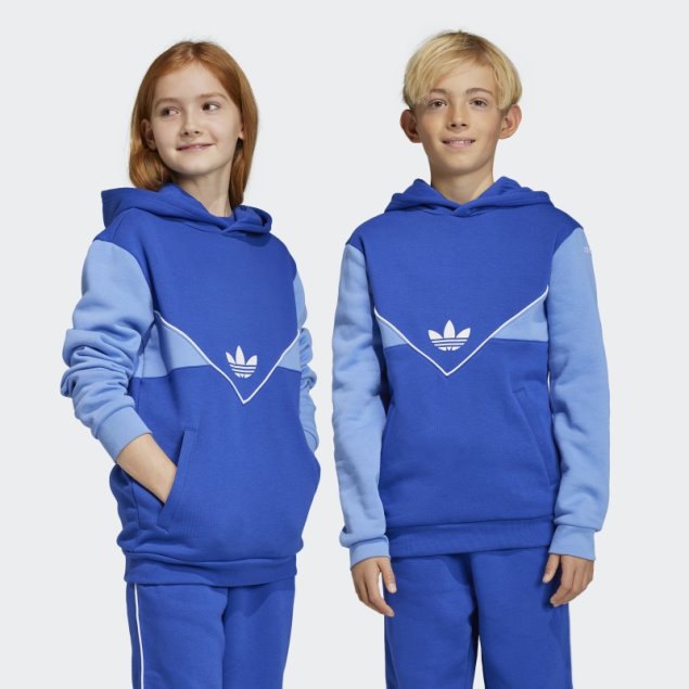 Sudadera Azul Adidas Adicolor