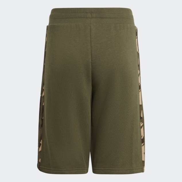 Pantalones Cortos De Camuflaje Verde Oliva Adidas