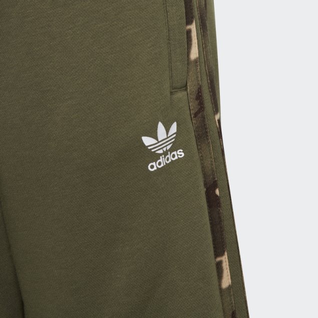Pantalones Cortos De Camuflaje Verde Oliva Adidas