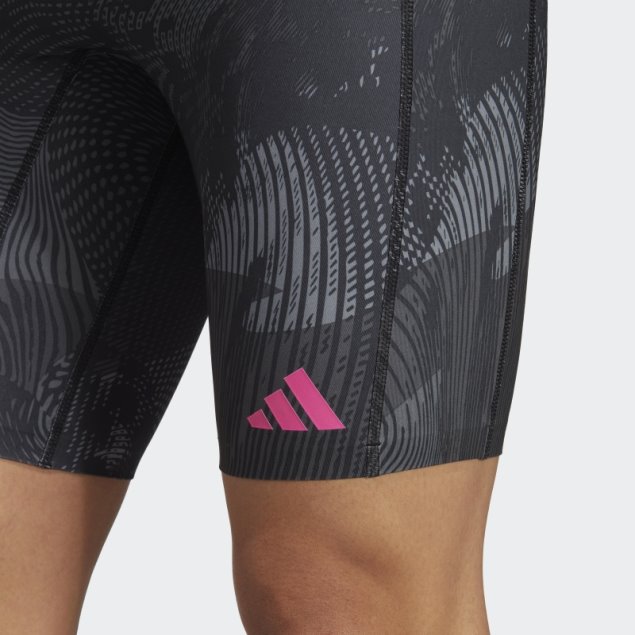 Adizero Saturday Leggings Cortos Negro Adidas