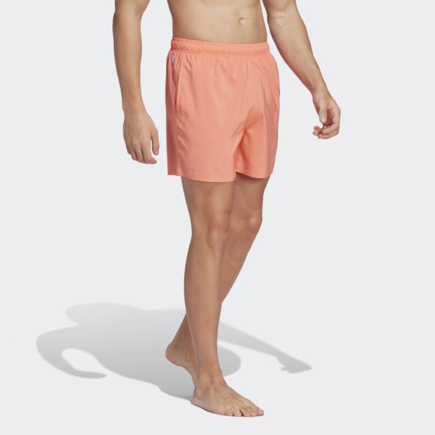Shorts De Baño Lisos De Longitud Corta Adidas Coral