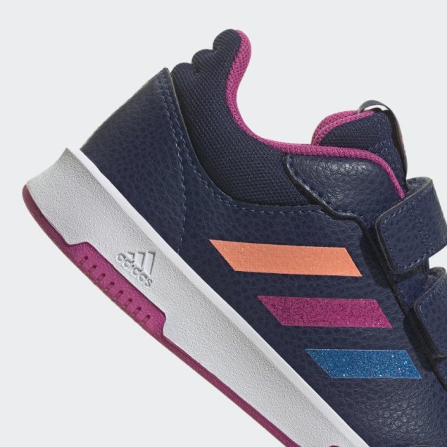 Adidas Tensaur Gancho Y Bucle Zapatos Azul Oscuro