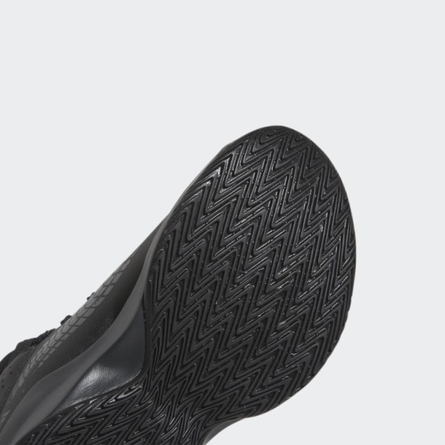 Negro Adidas Cross Em Up 5 Zapatos De Ancho