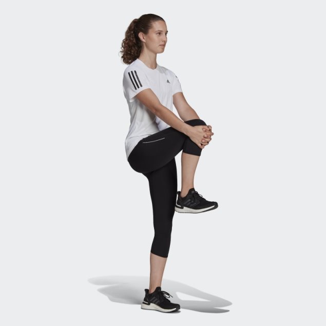 Camiseta Own The Run Adidas Blanca