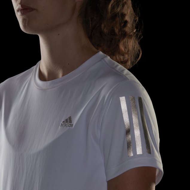 Camiseta Own The Run Adidas Blanca
