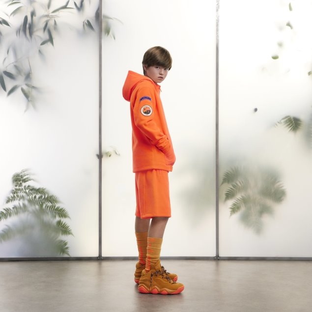 Sudadera Polar Adidas Naranja