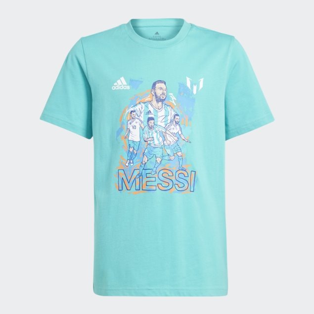 Adidas Mint Rush Messi Playera Gráfica De Fútbol