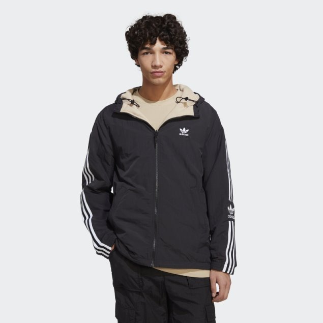 Adidas Chaqueta Polar Reversible Negra