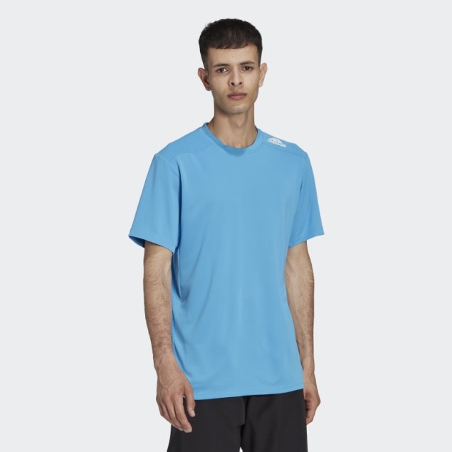 Camiseta Azul Design 4 Training Heat.rdy Hiit Adidas