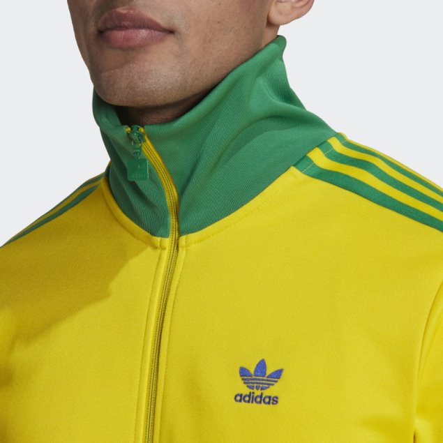 Chamarra Adidas Beckenbauer Amarilla