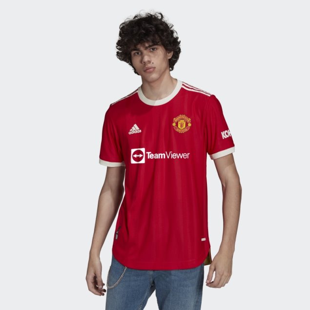 Camiseta Manchester United Primera Equipación 21/22 Adidas Real Rojo