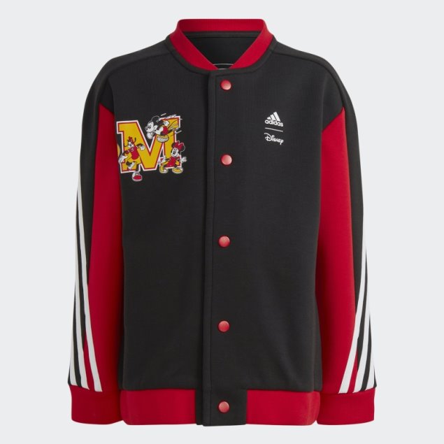Negro Adidas X Disney Mickey Mouse Chaqueta De Chándal De Moda