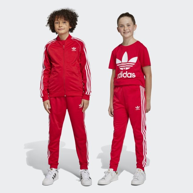 Pantalones De Chándal Adidas Adicolor Sst Escarlata