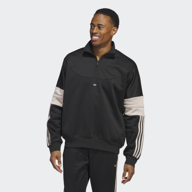 Chaqueta De Calentamiento De Baloncesto Adidas Negro
