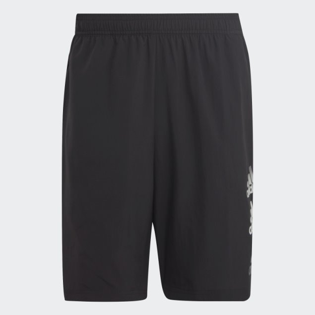 Adidas Shorts Negros Diseñados Para Mover El Logo