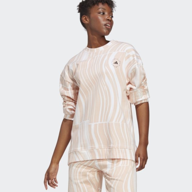 Sudadera Rosa Rubor Adidas By Stella Mccartney Truecasuals Graphic