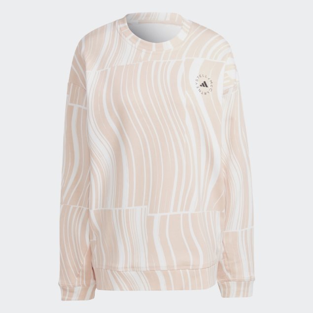 Sudadera Rosa Rubor Adidas By Stella Mccartney Truecasuals Graphic